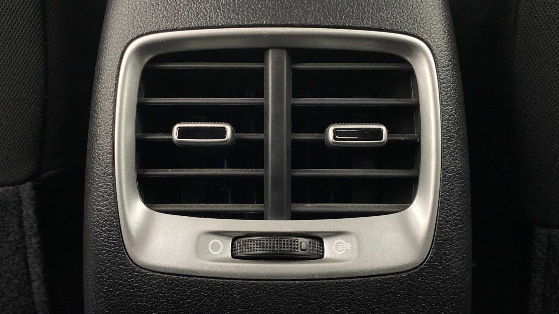 Rear ac vent of a Hyundai Venue