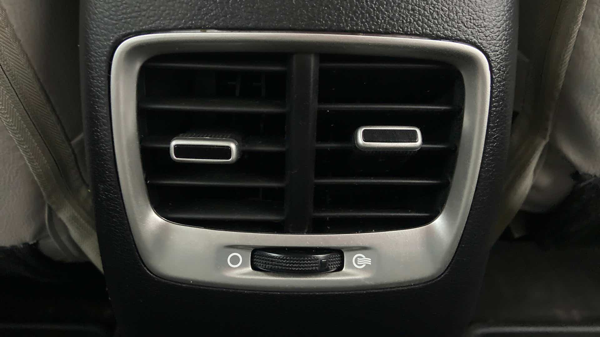 Close-up of air conditioning vent of a Hyundai Venue