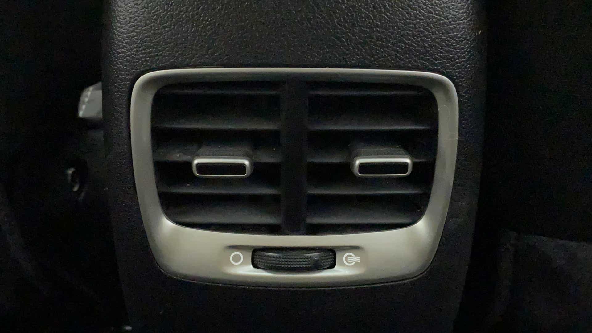 Close-up of air conditioning vent of a Hyundai Venue
