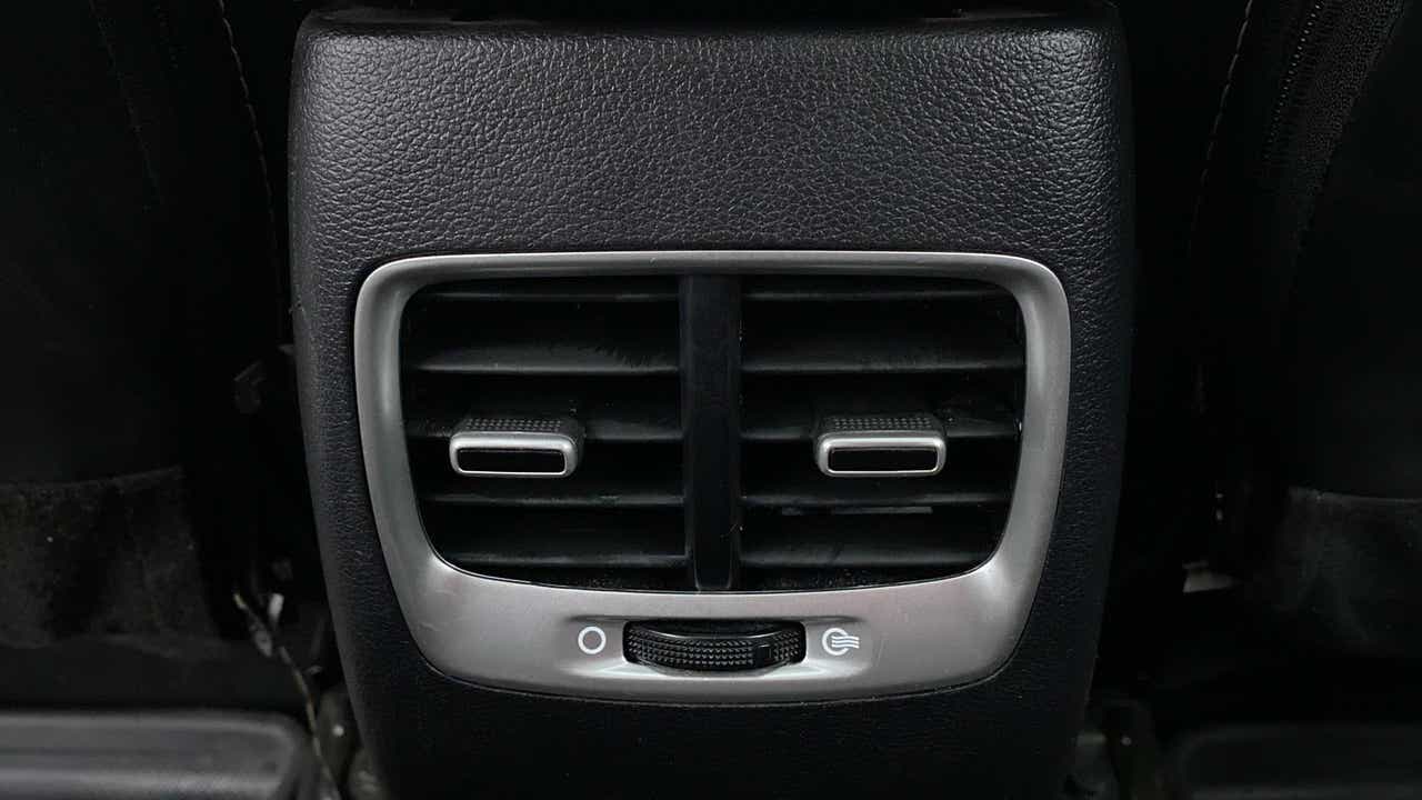 Rear ac vent of a Hyundai Venue