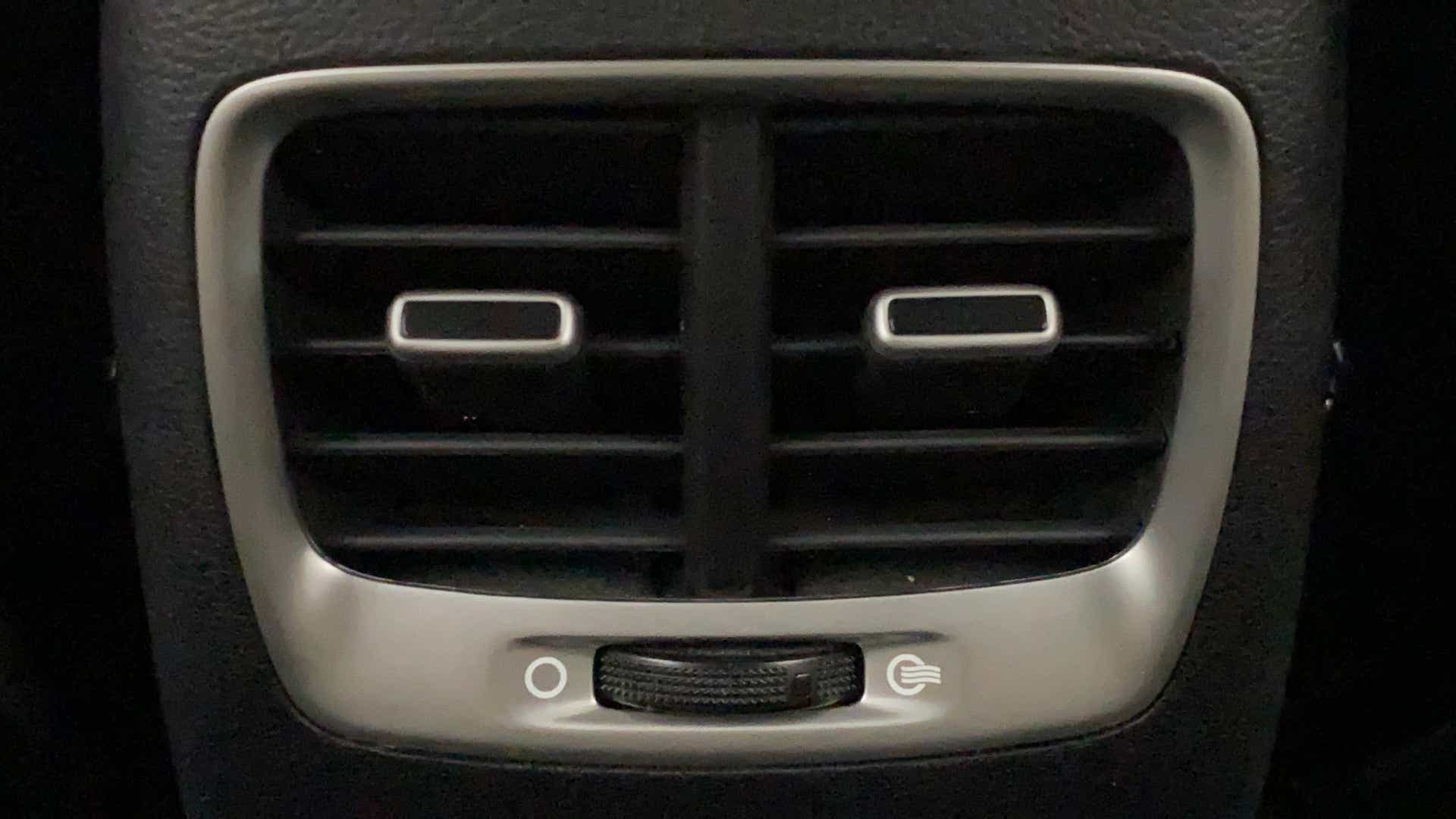 Close-up of the air conditioning vent of a Hyundai Venue