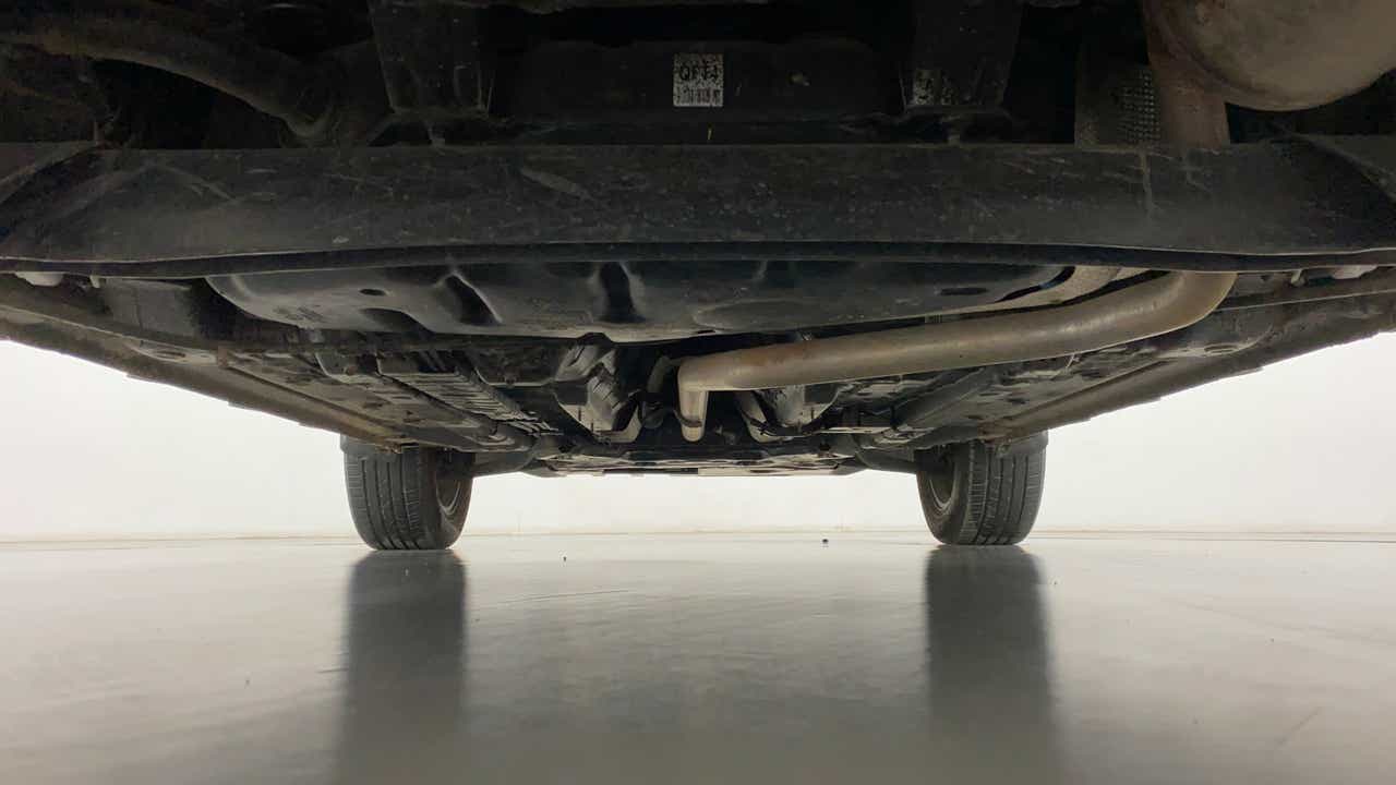 Undercarriage view of a Hyundai Venue