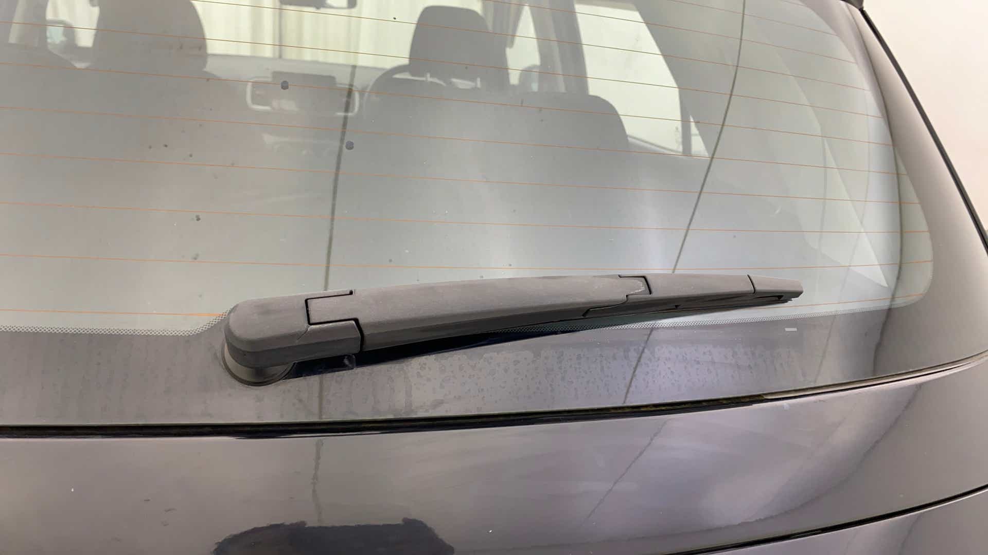 Rear windshield wiper of a Hyundai Venue