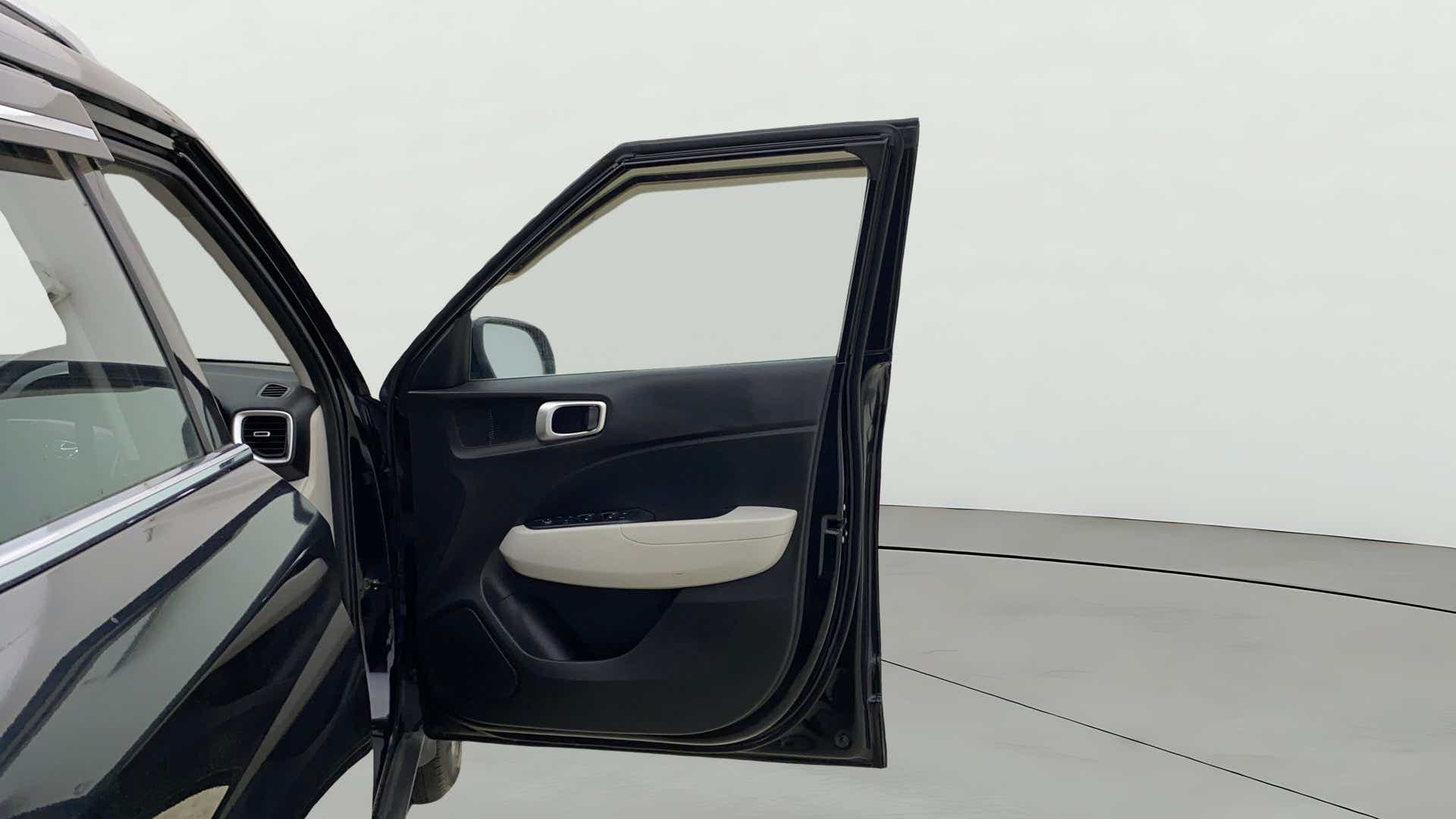 Front door interior of a Hyundai Venue