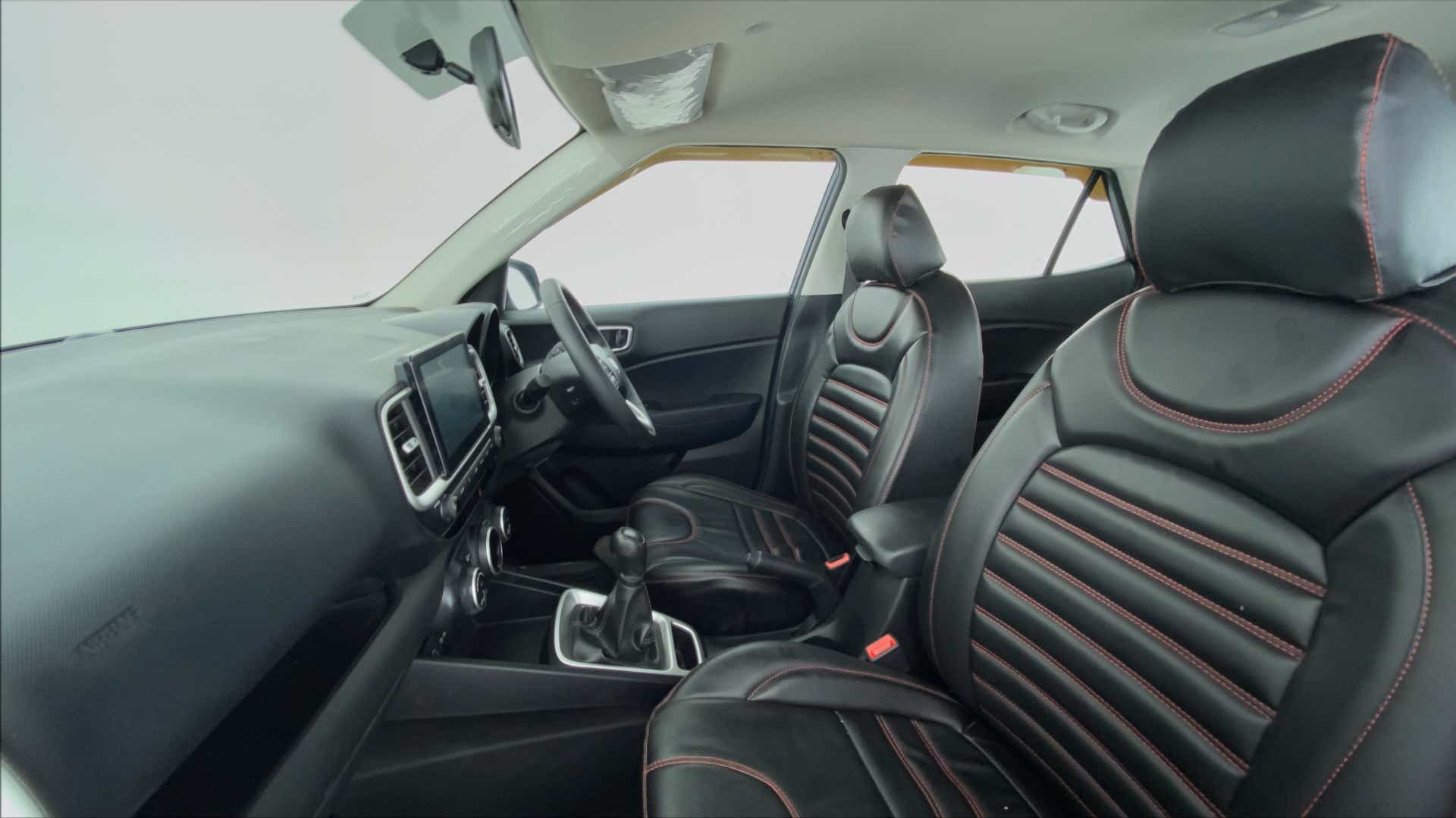 Front interior view of a Hyundai Venue