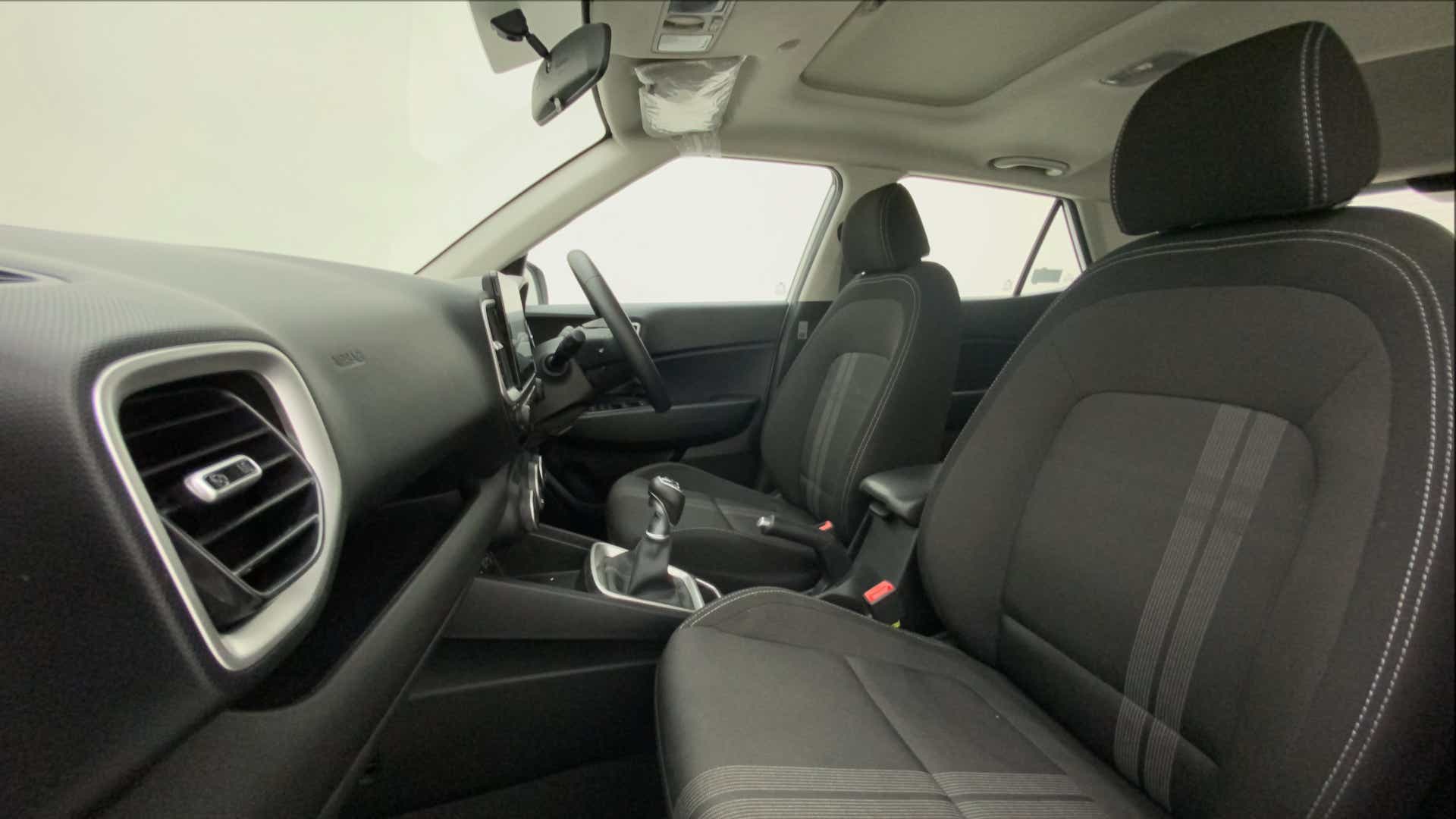 Front interior view of a Hyundai Venue