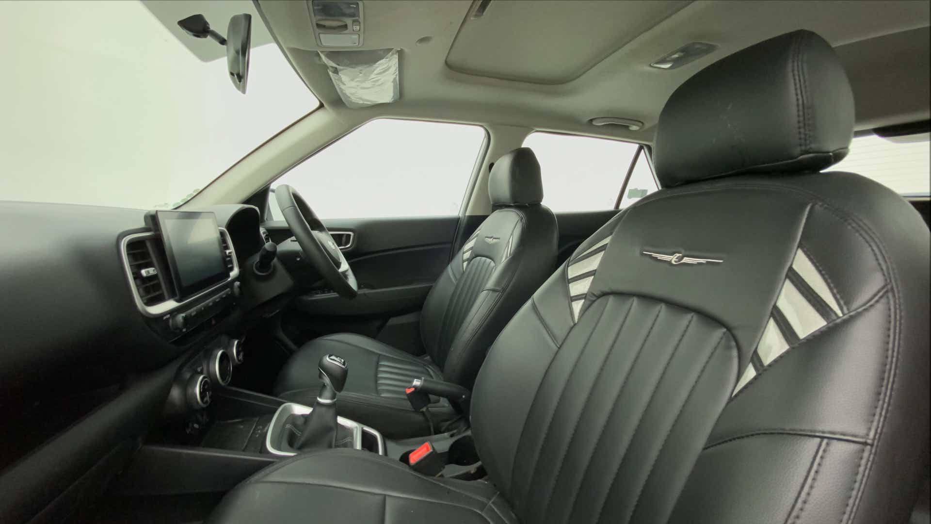 Front interior view of a Hyundai Venue