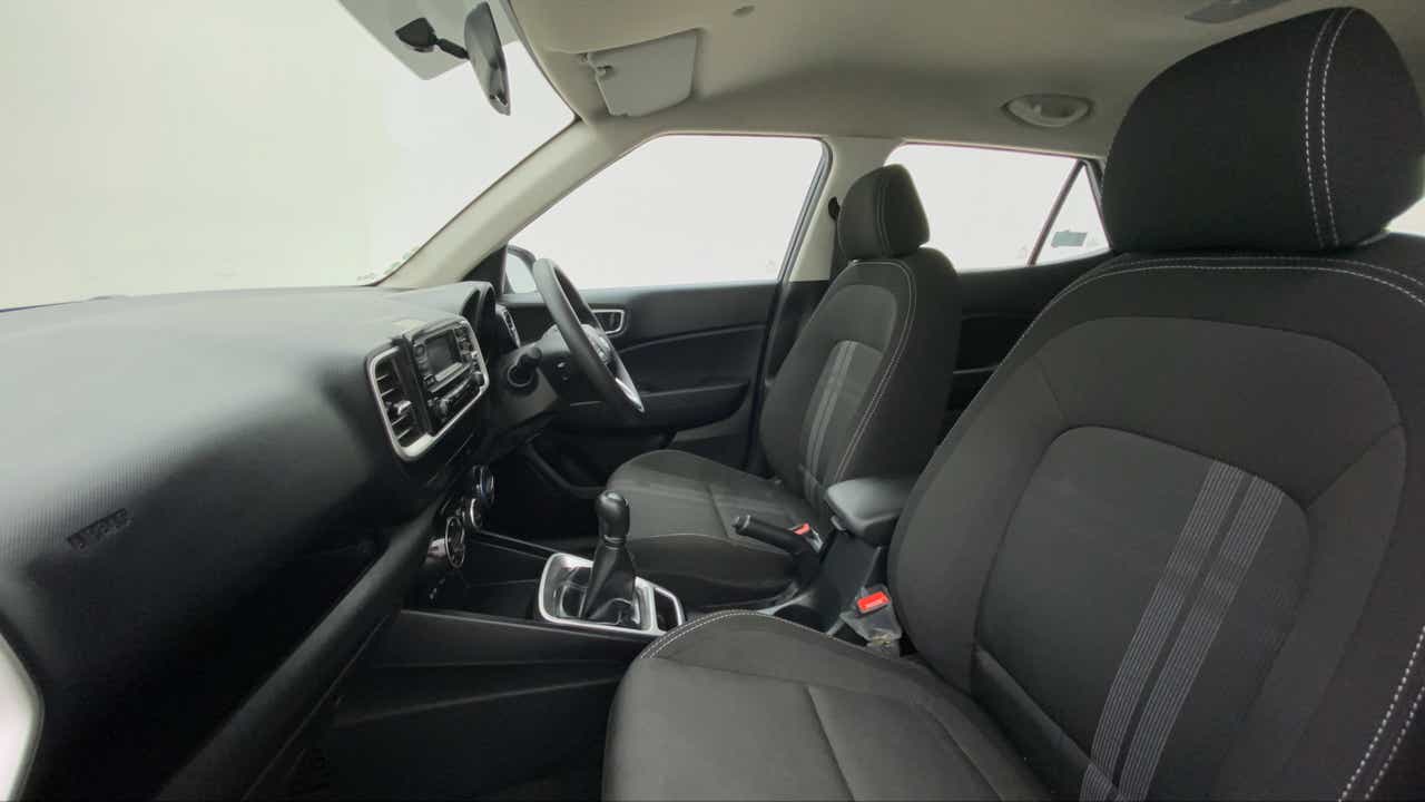 Front interior view of a Hyundai Venue