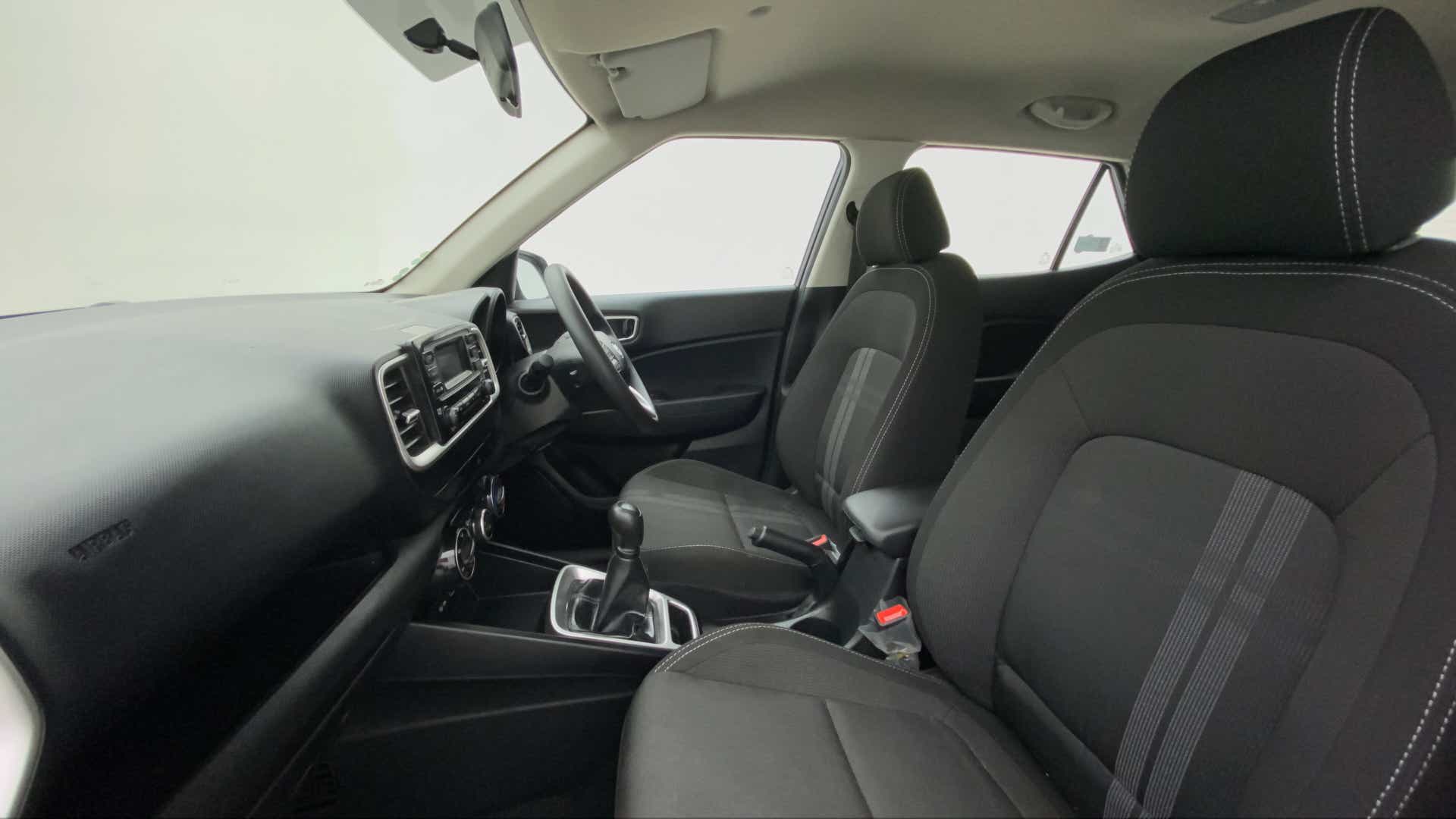 Front interior view of a Hyundai Venue