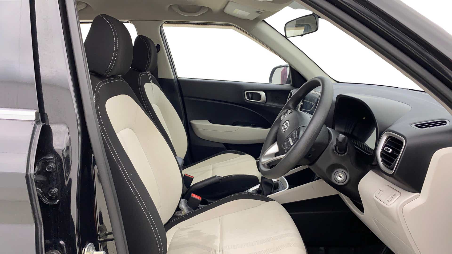 Front interior view of a Hyundai Venue