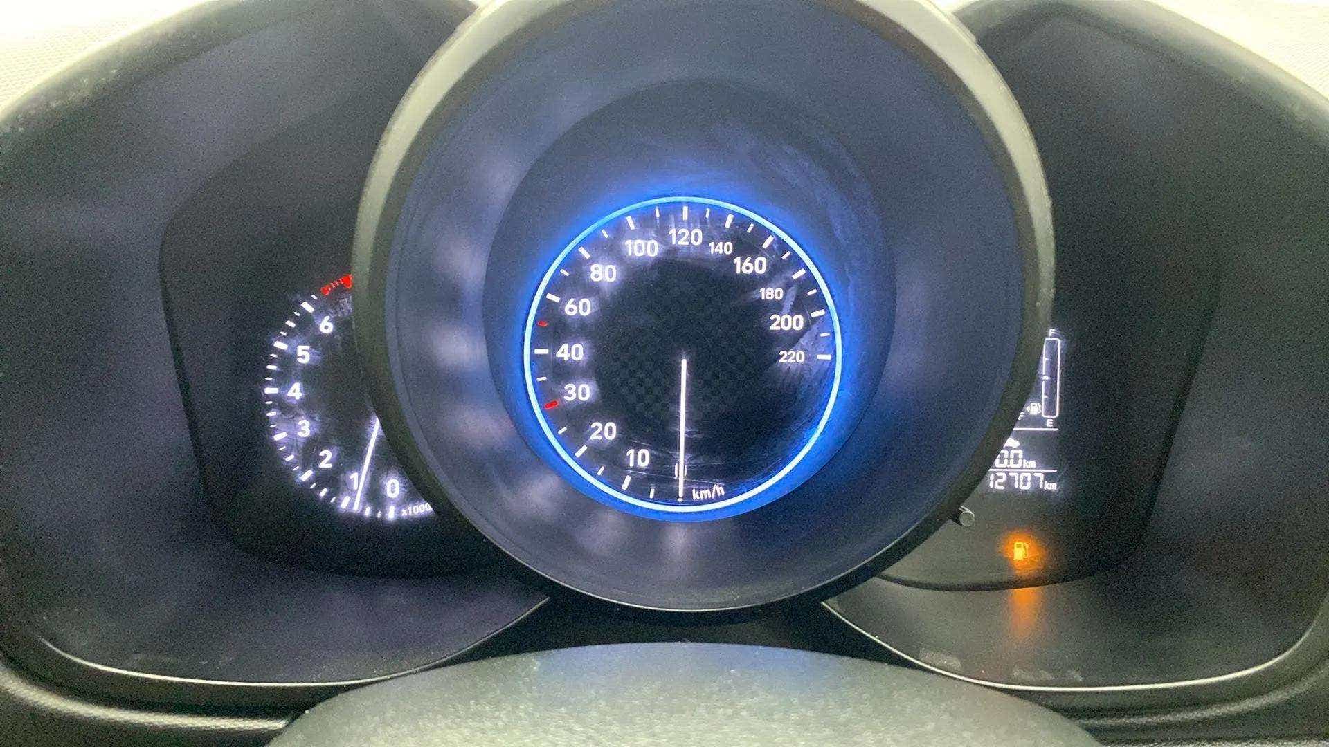 Instrument cluster of a Hyundai Venue