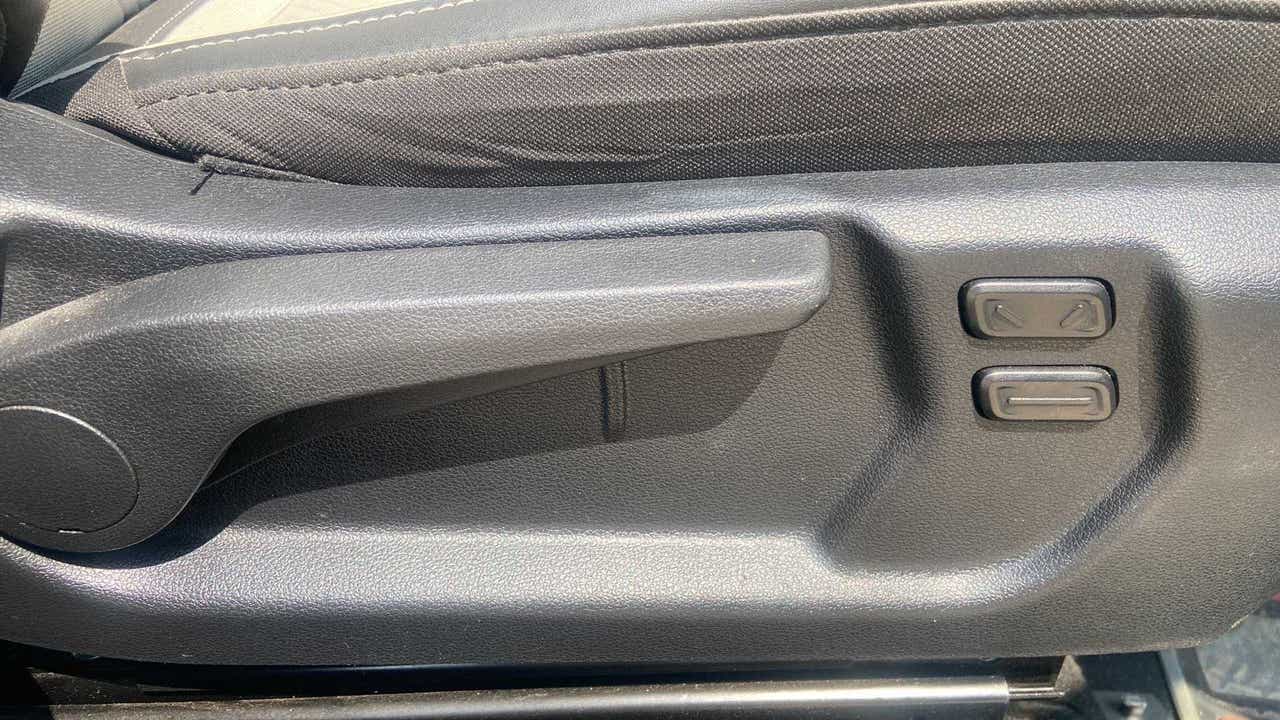Seat adjustment controls of a Hyundai Venue
