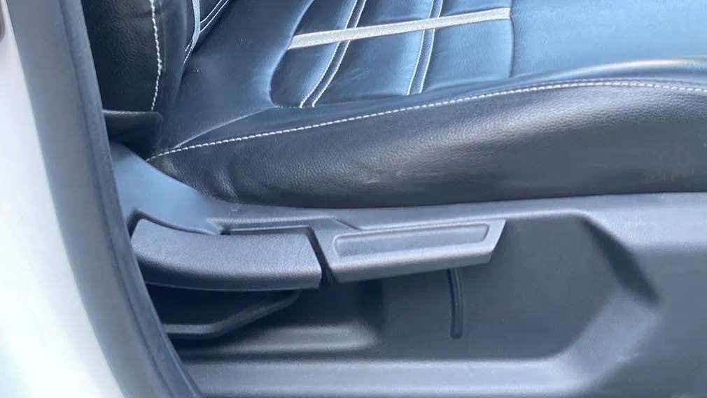 Front seat close-up of a Hyundai Venue