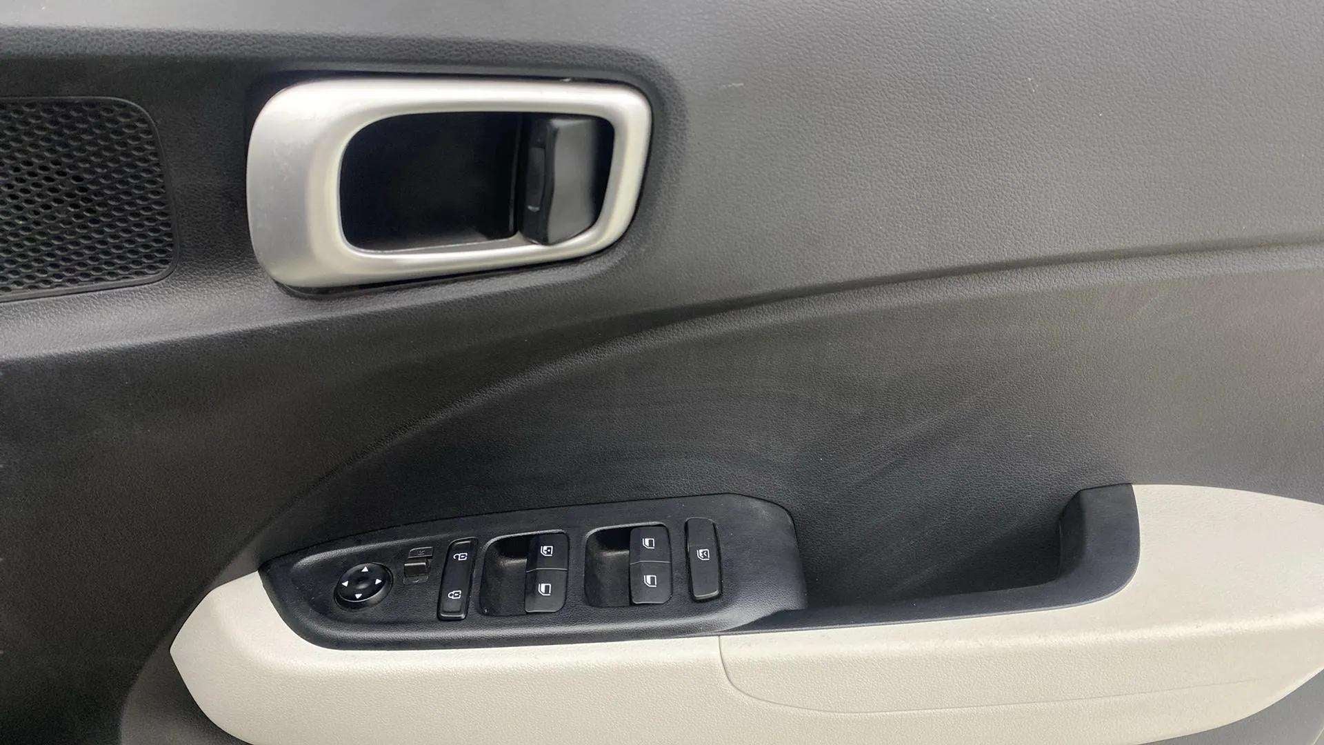 Door panel controls of a Hyundai Venue