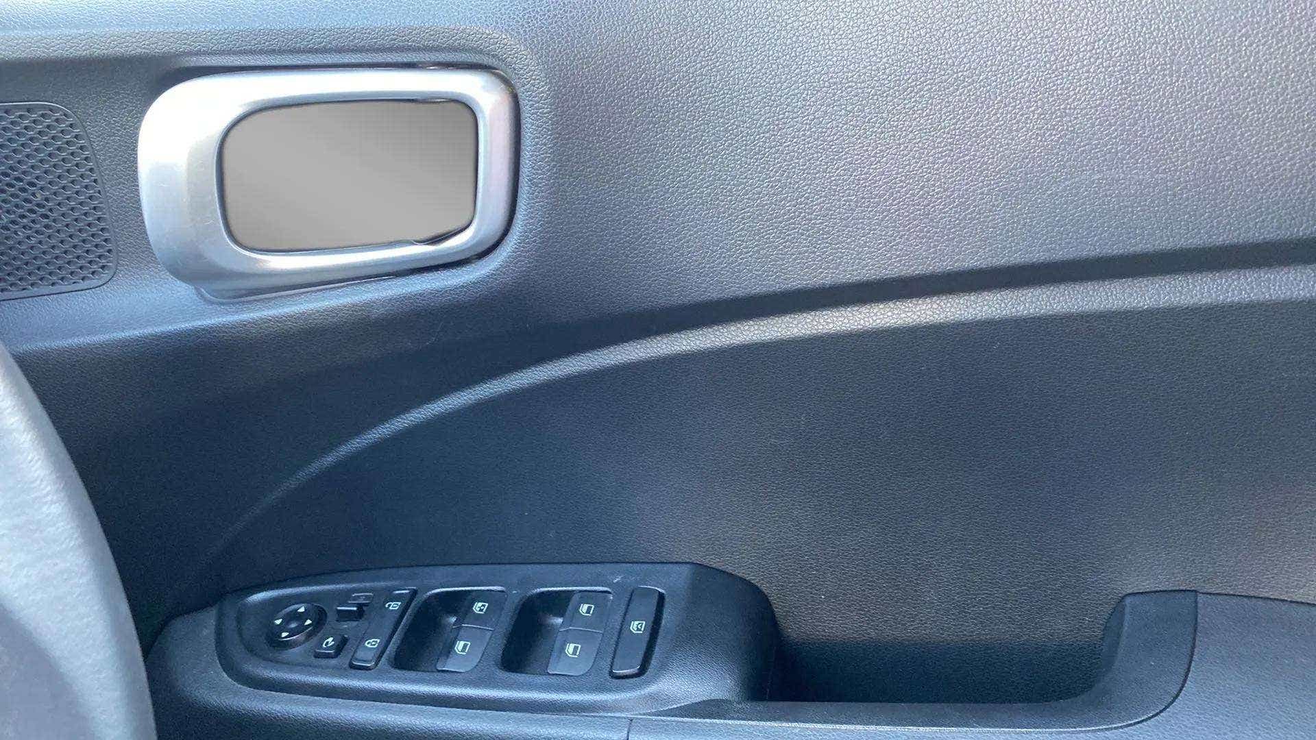 Driver side door controls of a Hyundai Venue