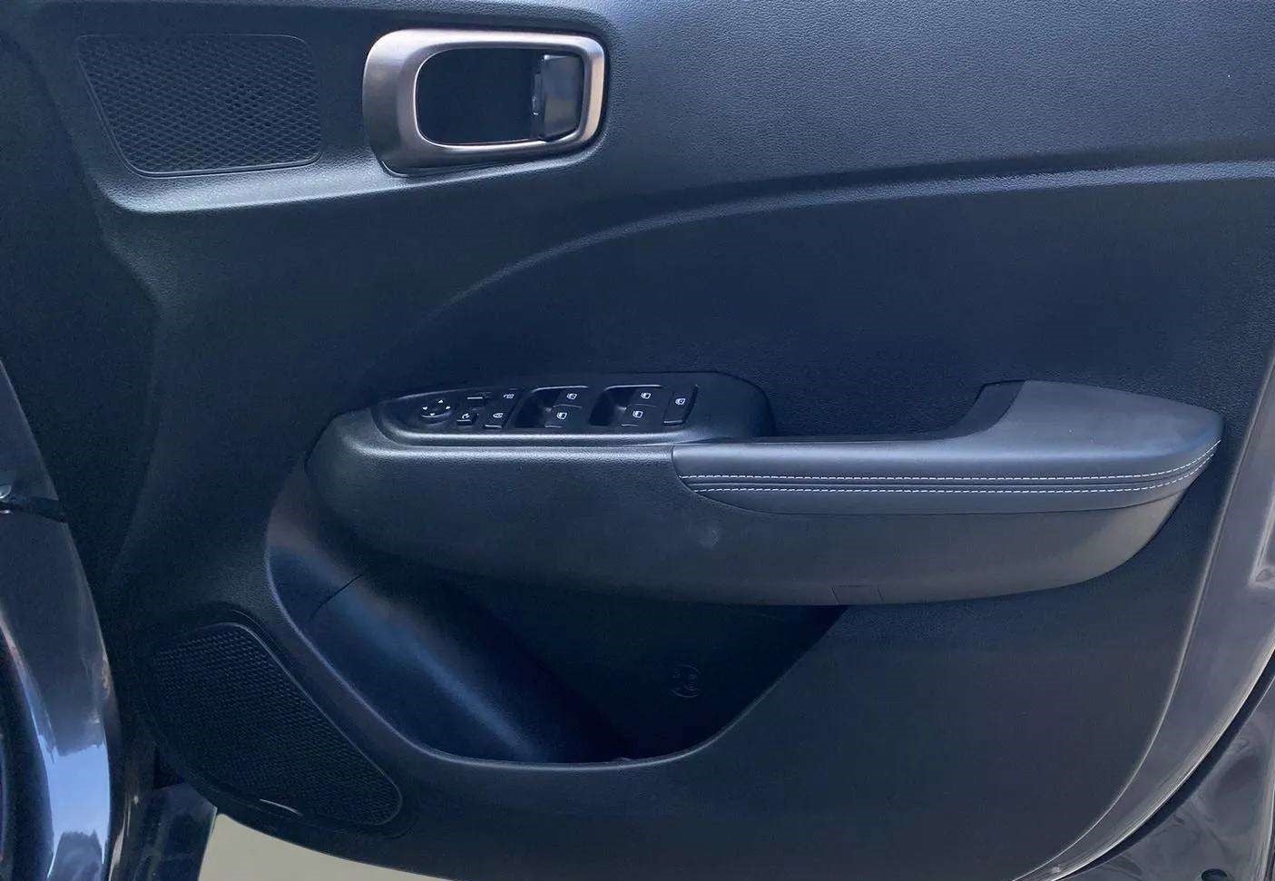 Front driver-side door panel of a Hyundai Venue