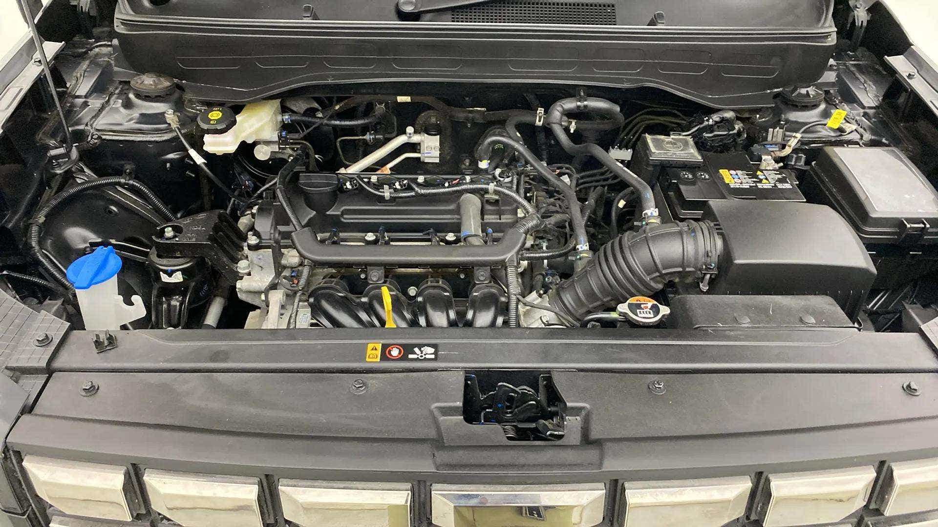Engine bay of a Hyundai Venue