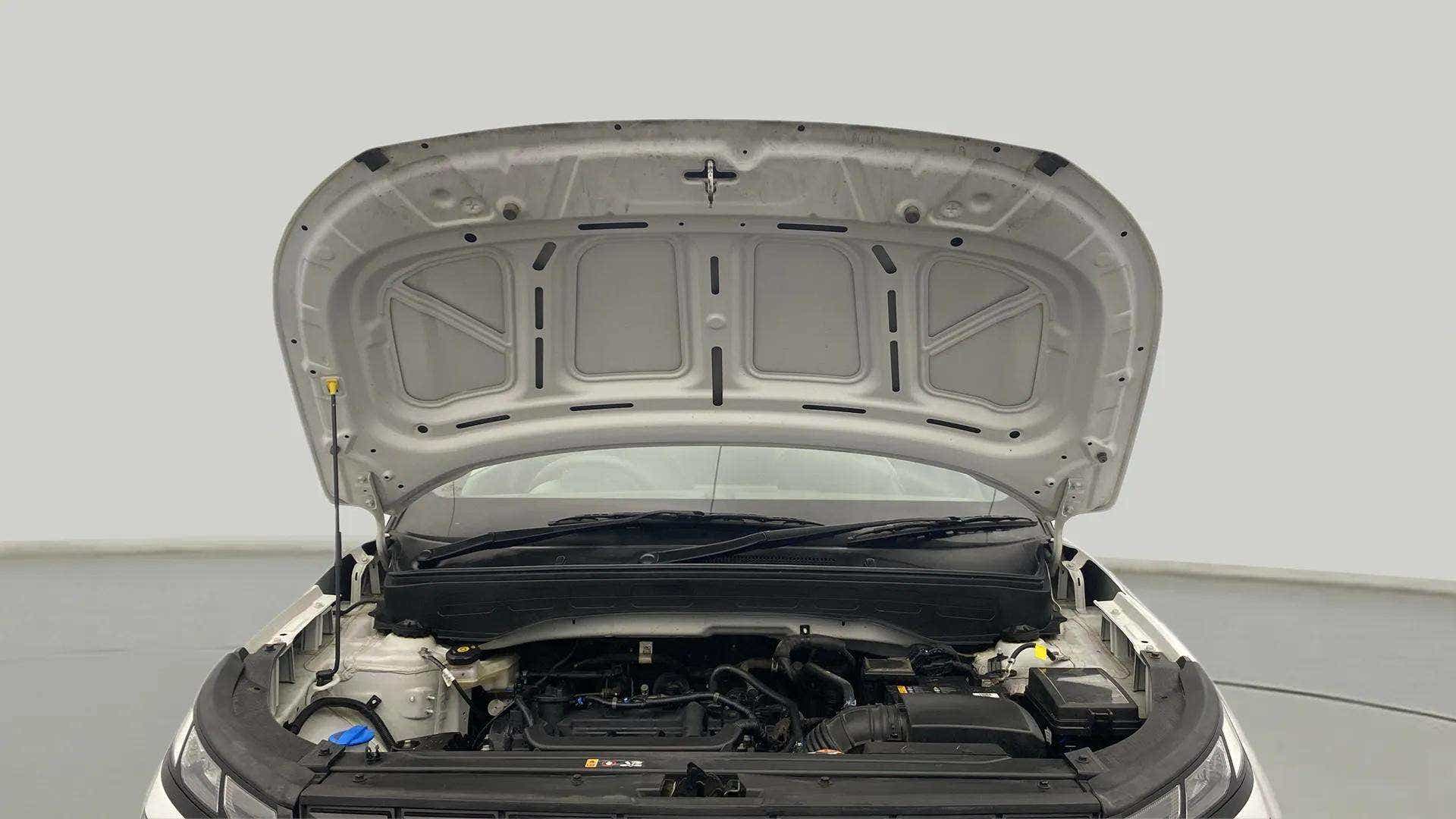 Engine bay view of a Hyundai Venue