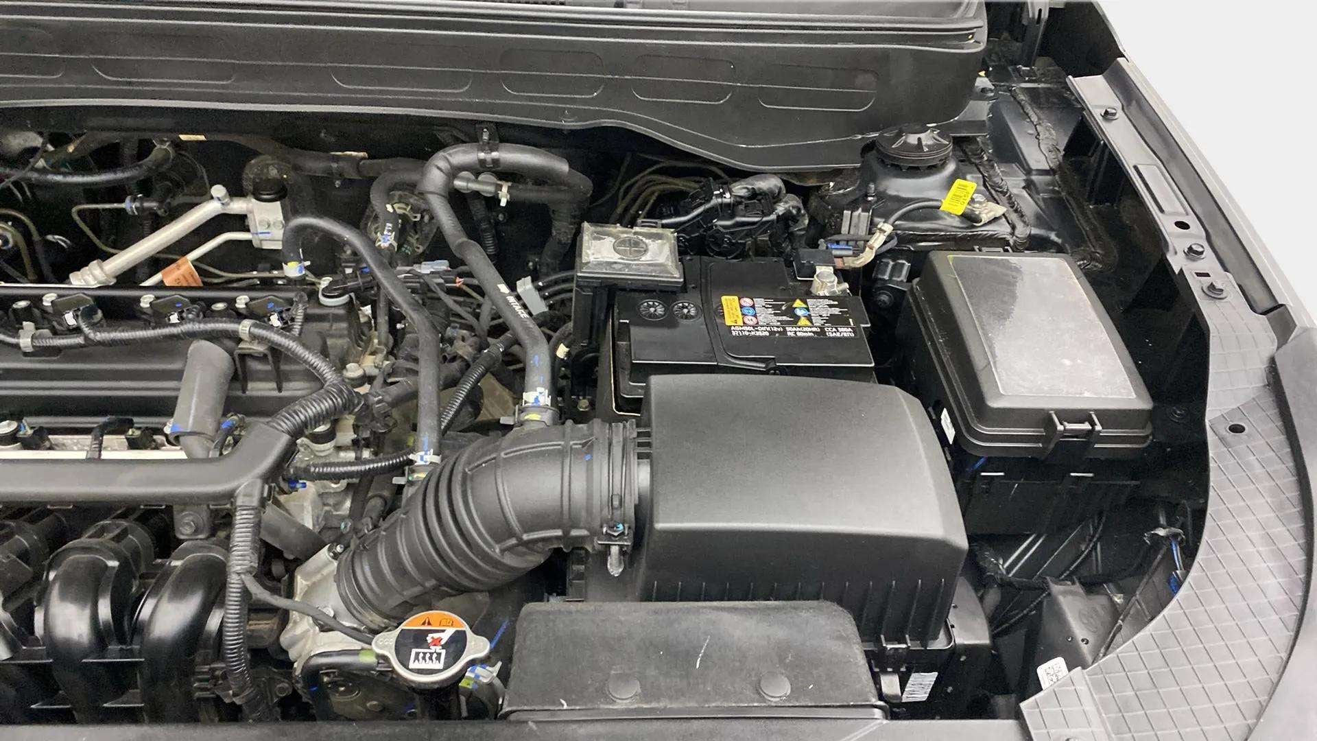 Engine bay of a Hyundai Venue