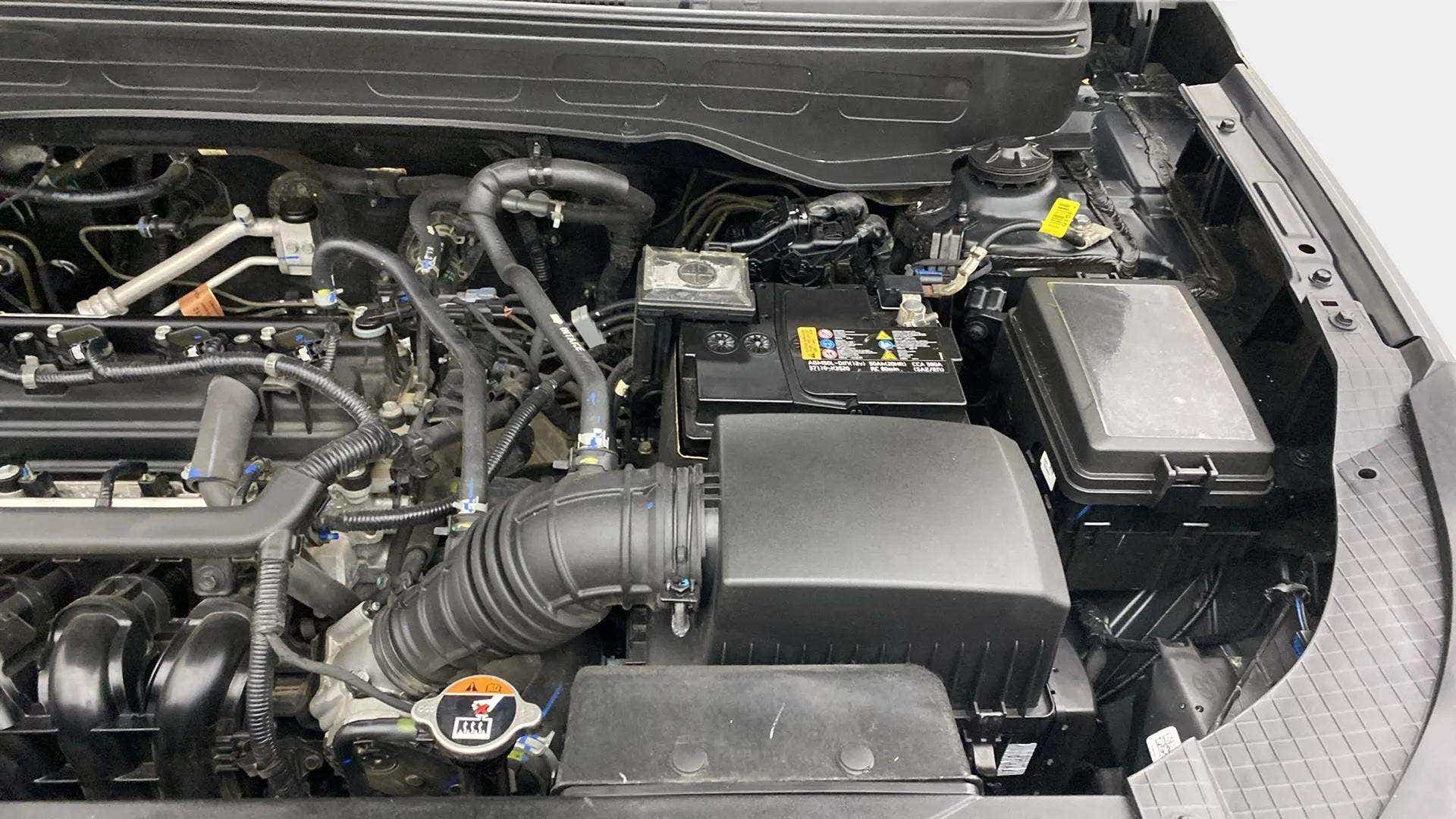 Engine bay of a Hyundai Venue