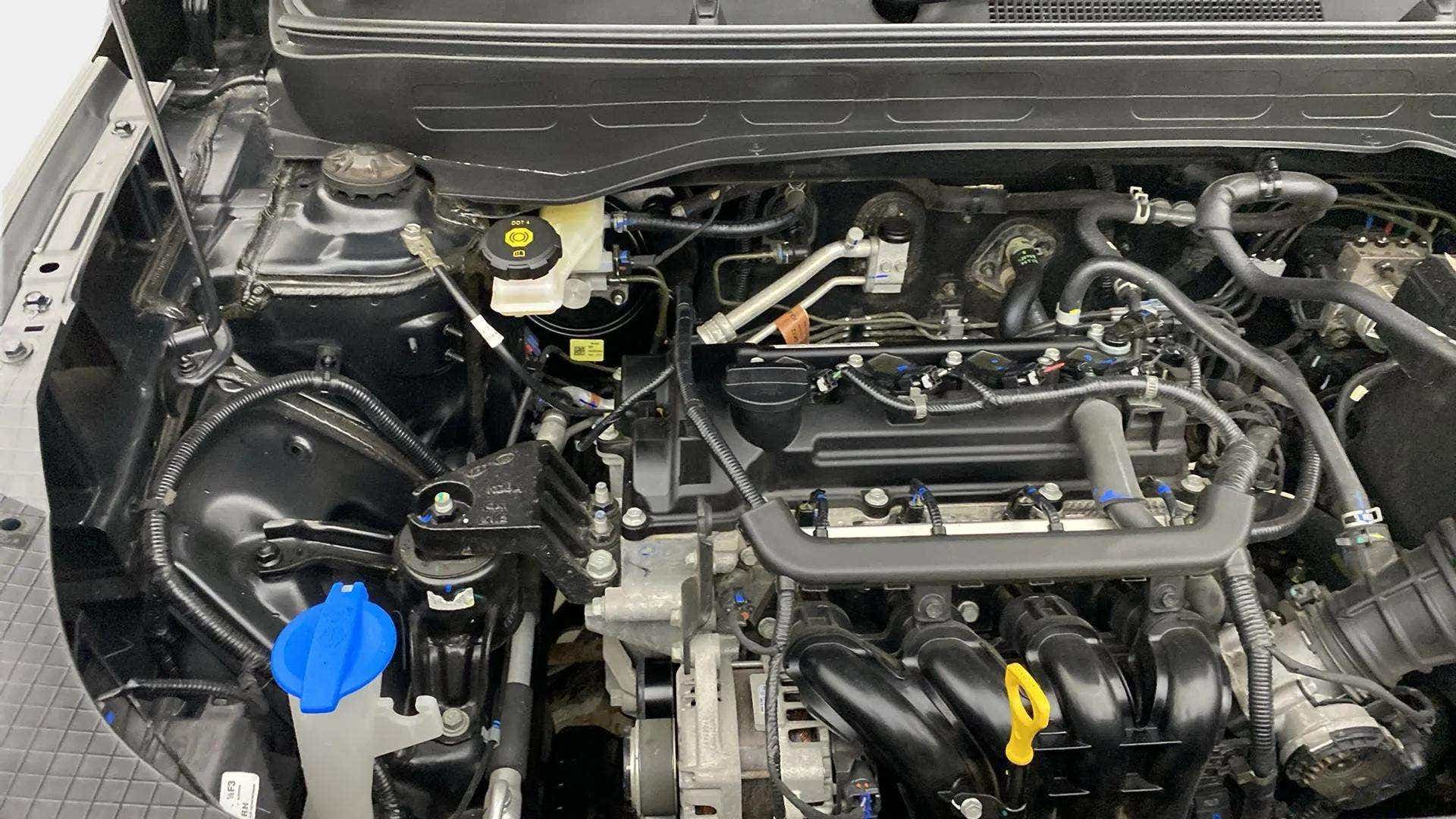 Engine bay of a Hyundai Venue