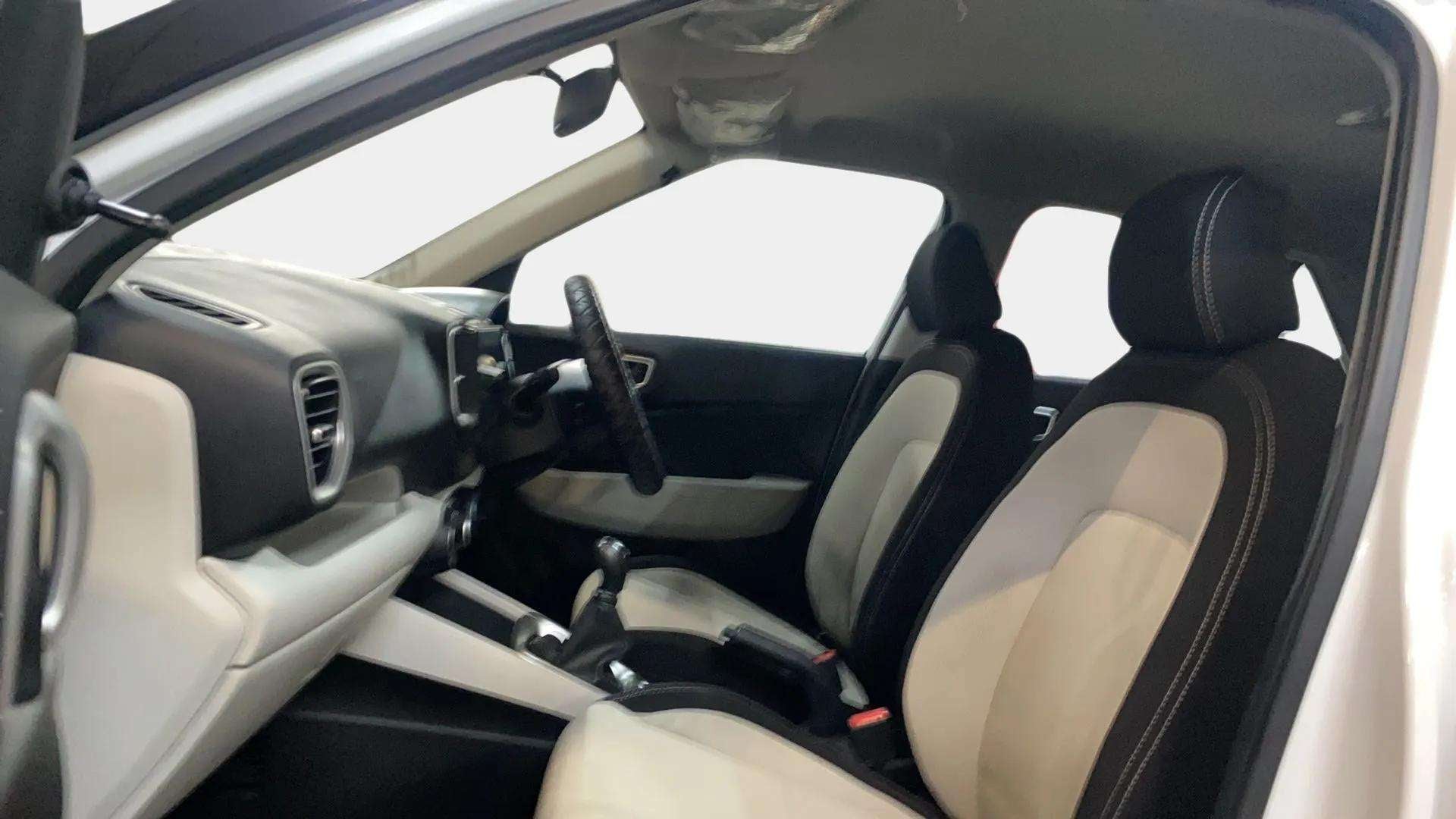 Front interior view of a Hyundai Venue