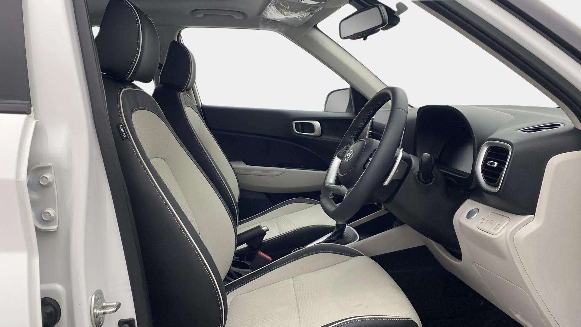 Front interior view of a Hyundai Venue