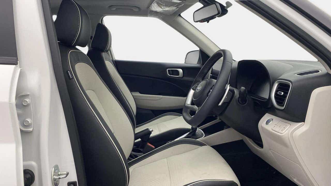 Front interior view of a Hyundai Venue