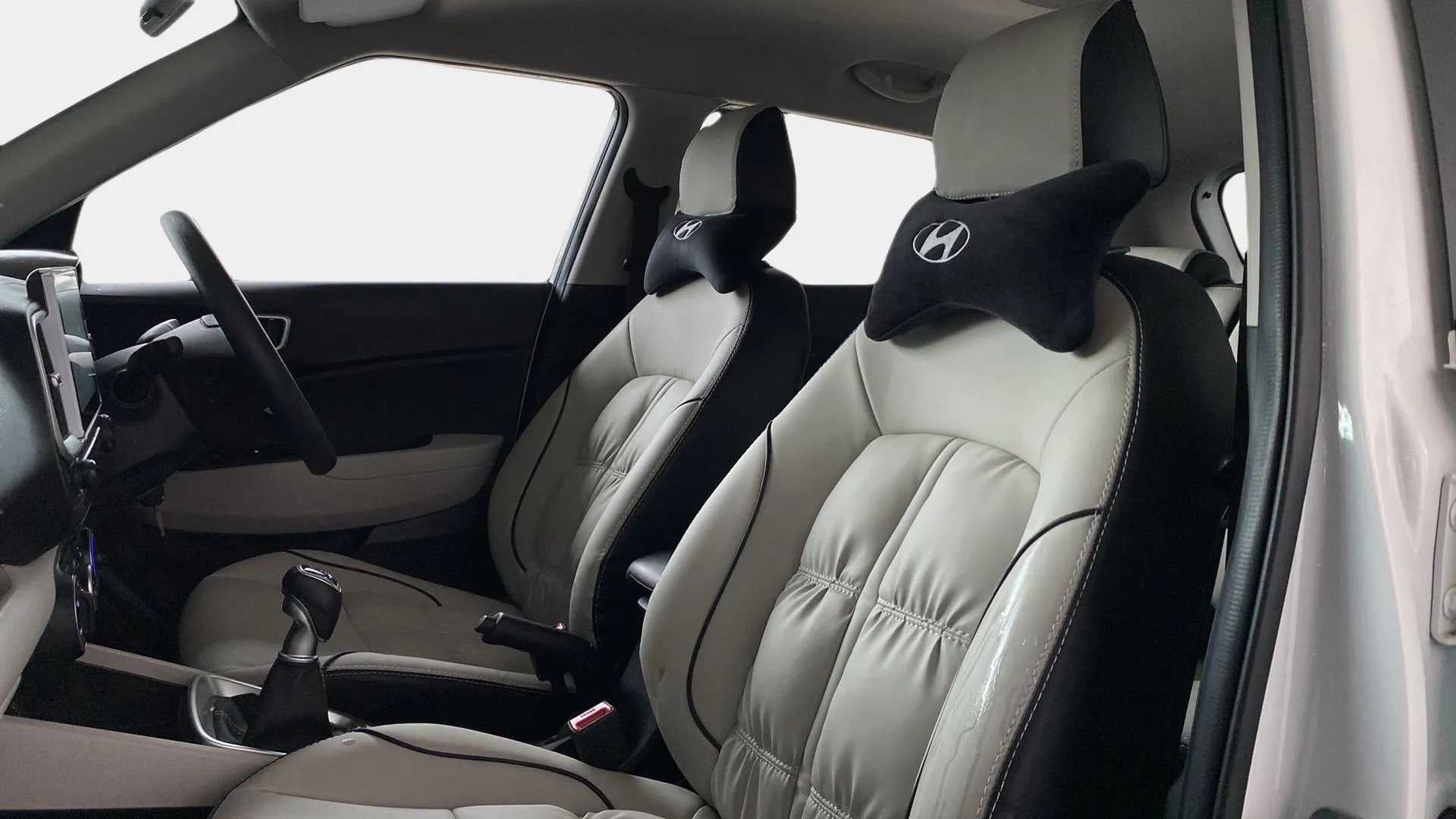 Front interior view of a Hyundai Venue