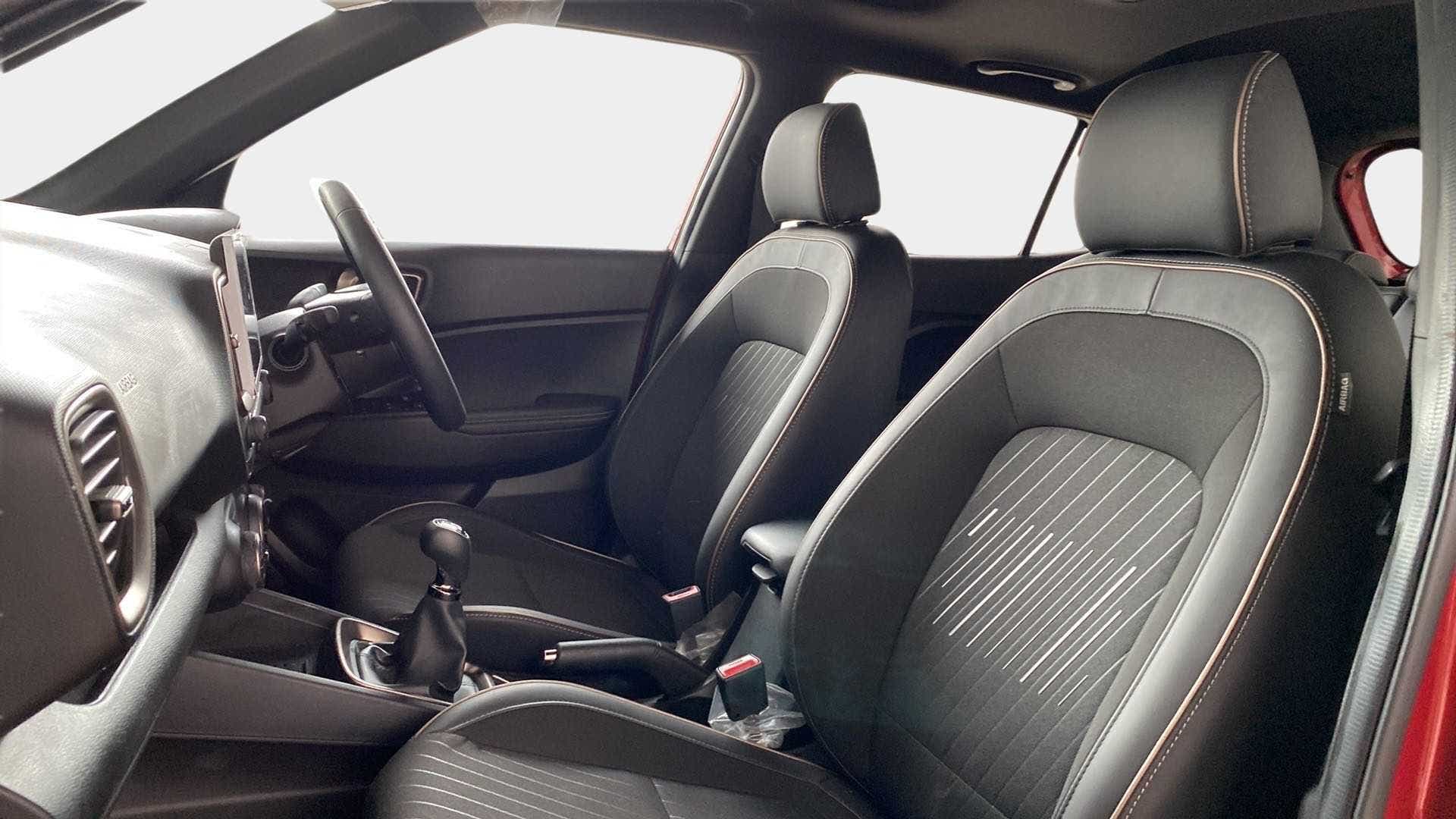 Front interior view of a Hyundai Venue