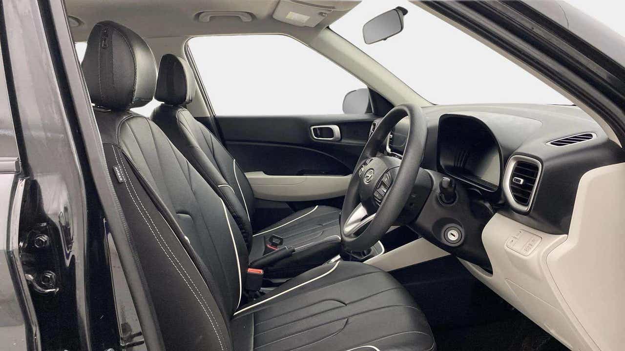 Front interior view of a Hyundai Venue