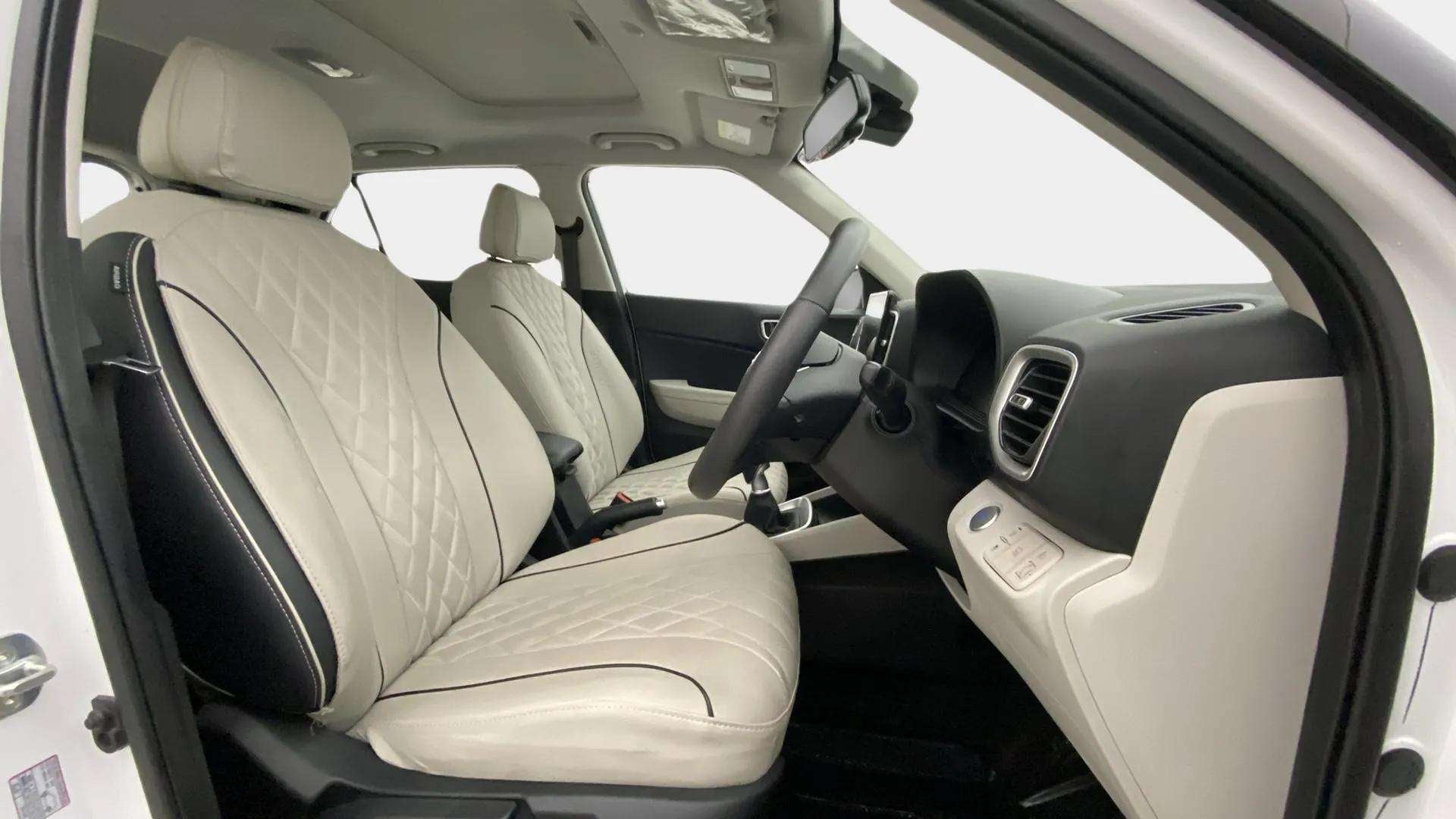 Front interior view of a Hyundai Venue