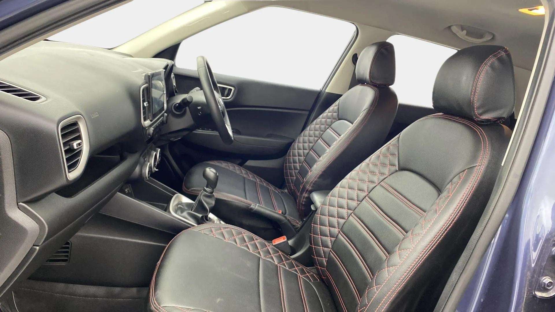 Front interior view of a Hyundai Venue