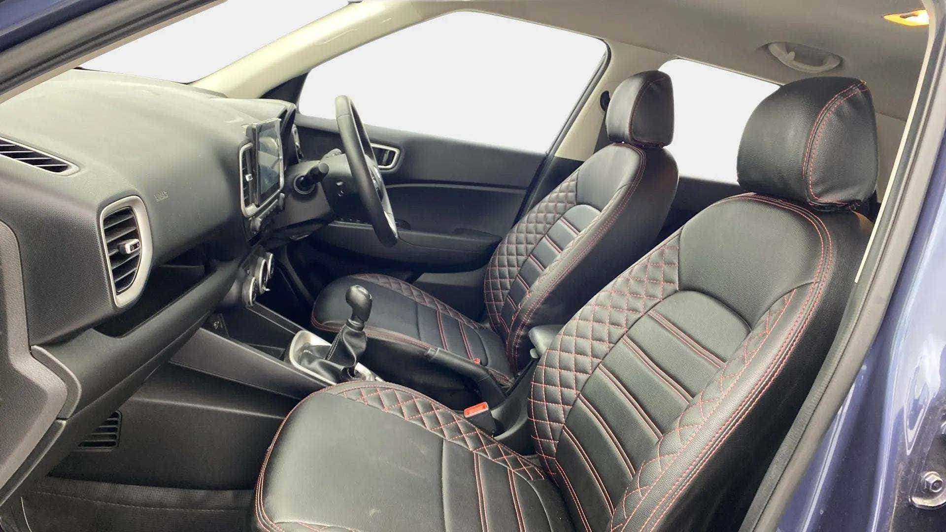 Front interior view of a Hyundai Venue