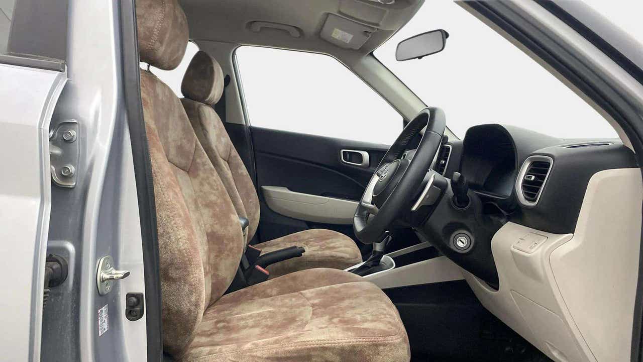 Front interior view of a Hyundai Venue