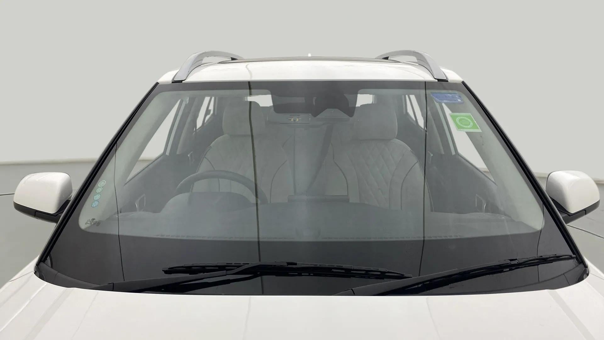 Front windshield view of a Hyundai Venue