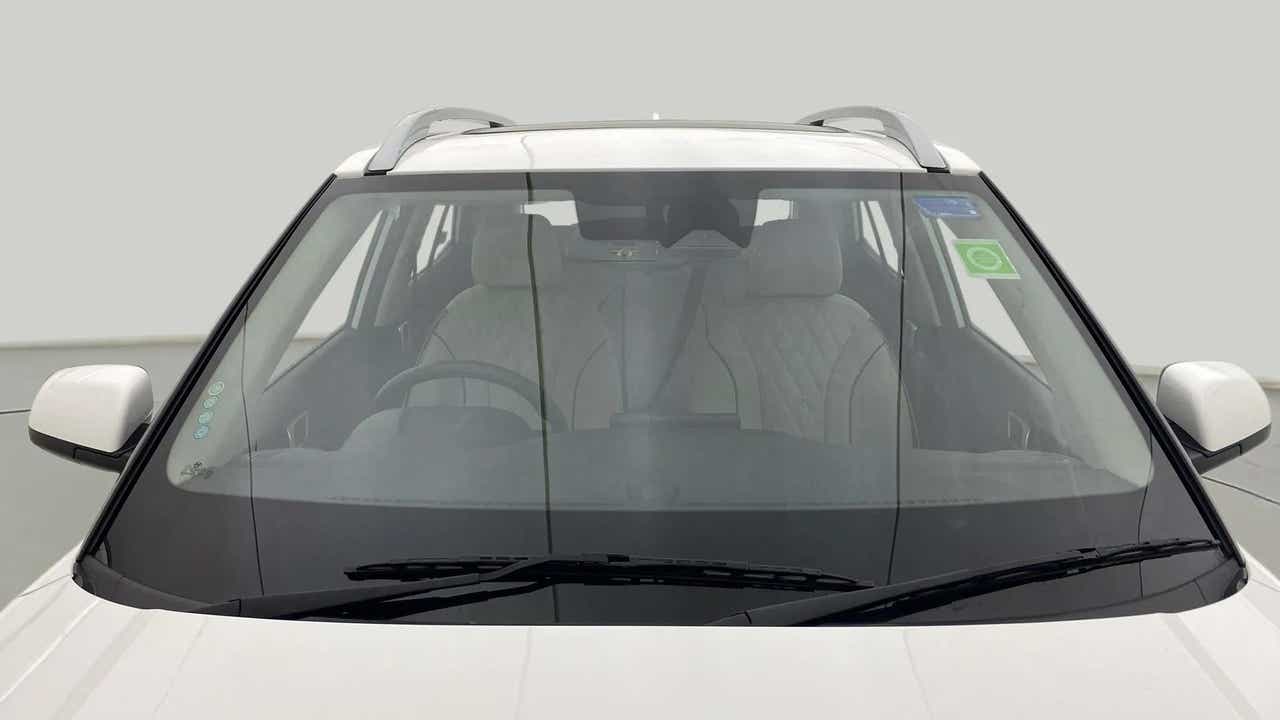 Front windshield view of a Hyundai Venue