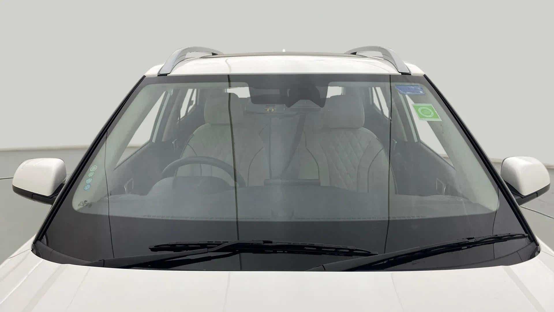 Front windshield view of a Hyundai Venue