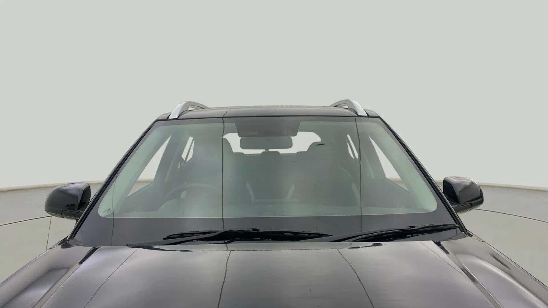 Front windshield view of a Hyundai Venue