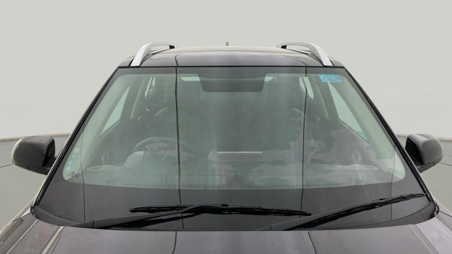 Front windshield view of a Hyundai Venue