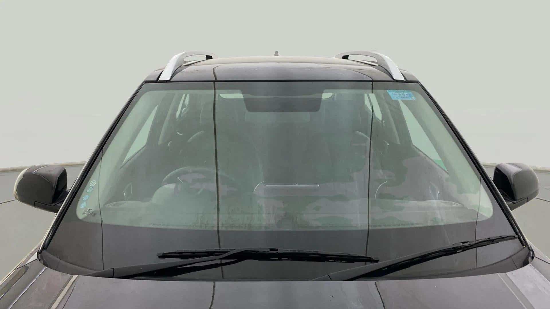 Front windshield view of a Hyundai Venue