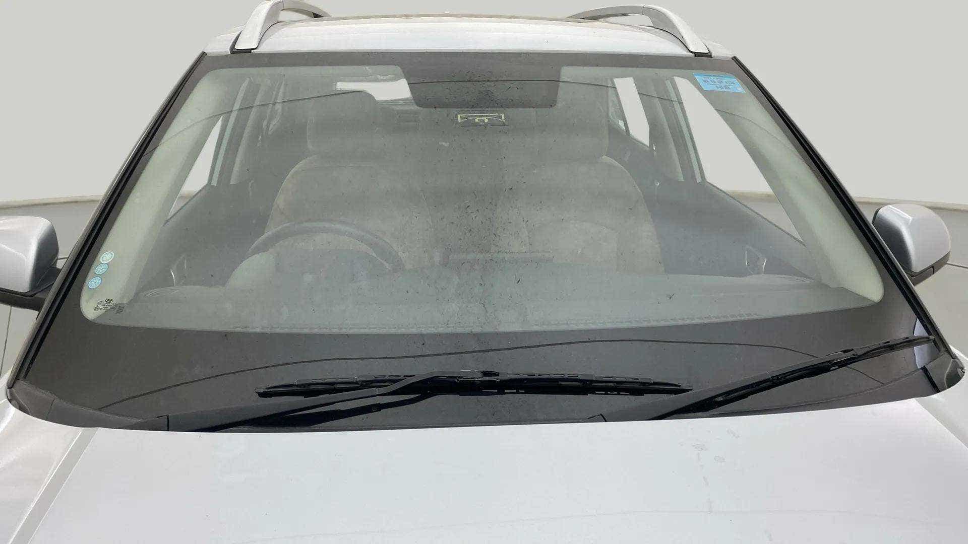 Front windshield view of a Hyundai Venue