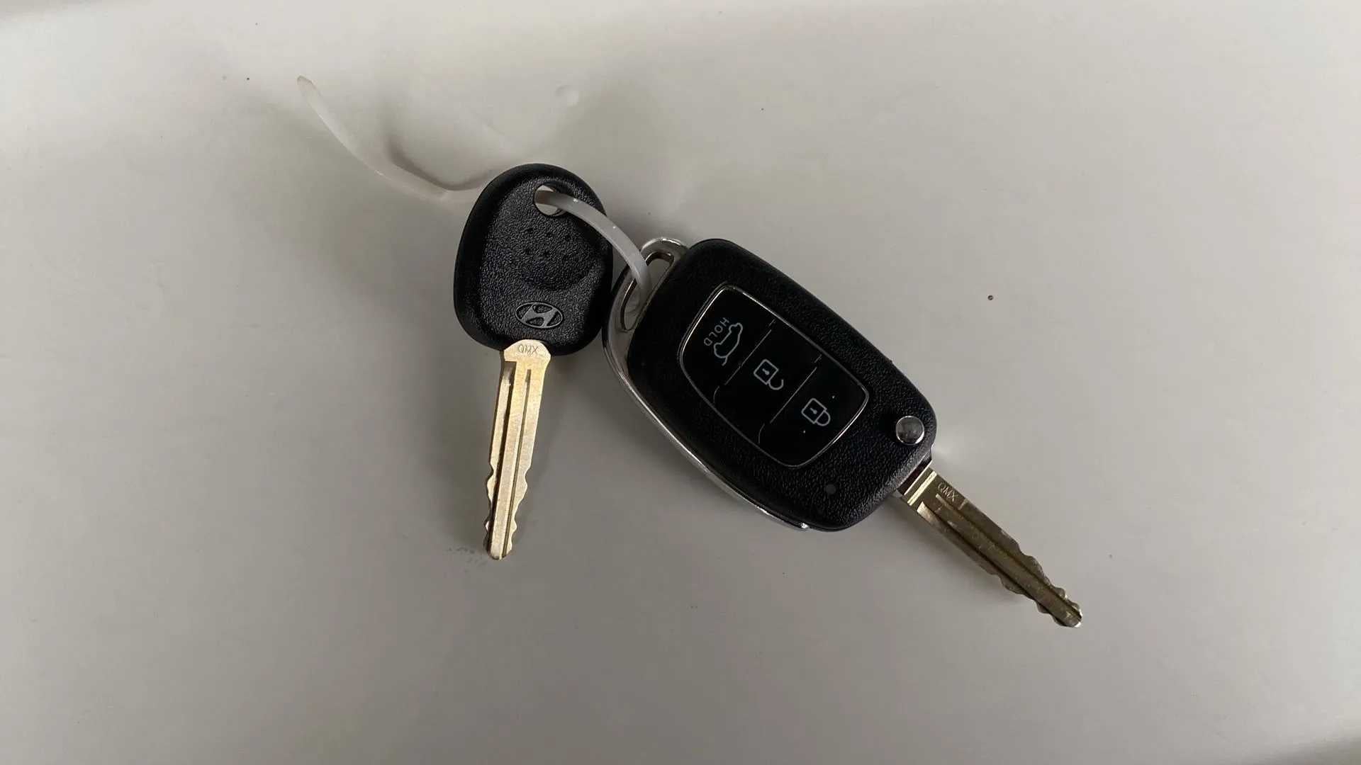 Car keys of a Hyundai Venue