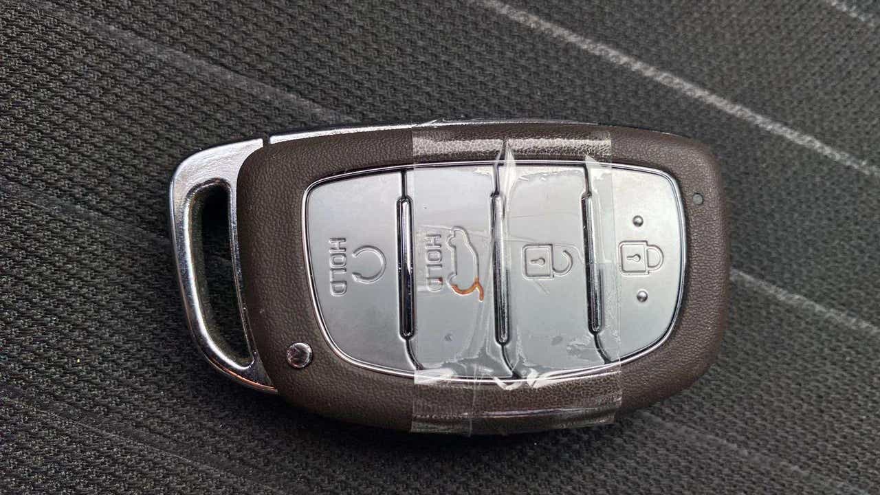 Key fob of a Hyundai Venue