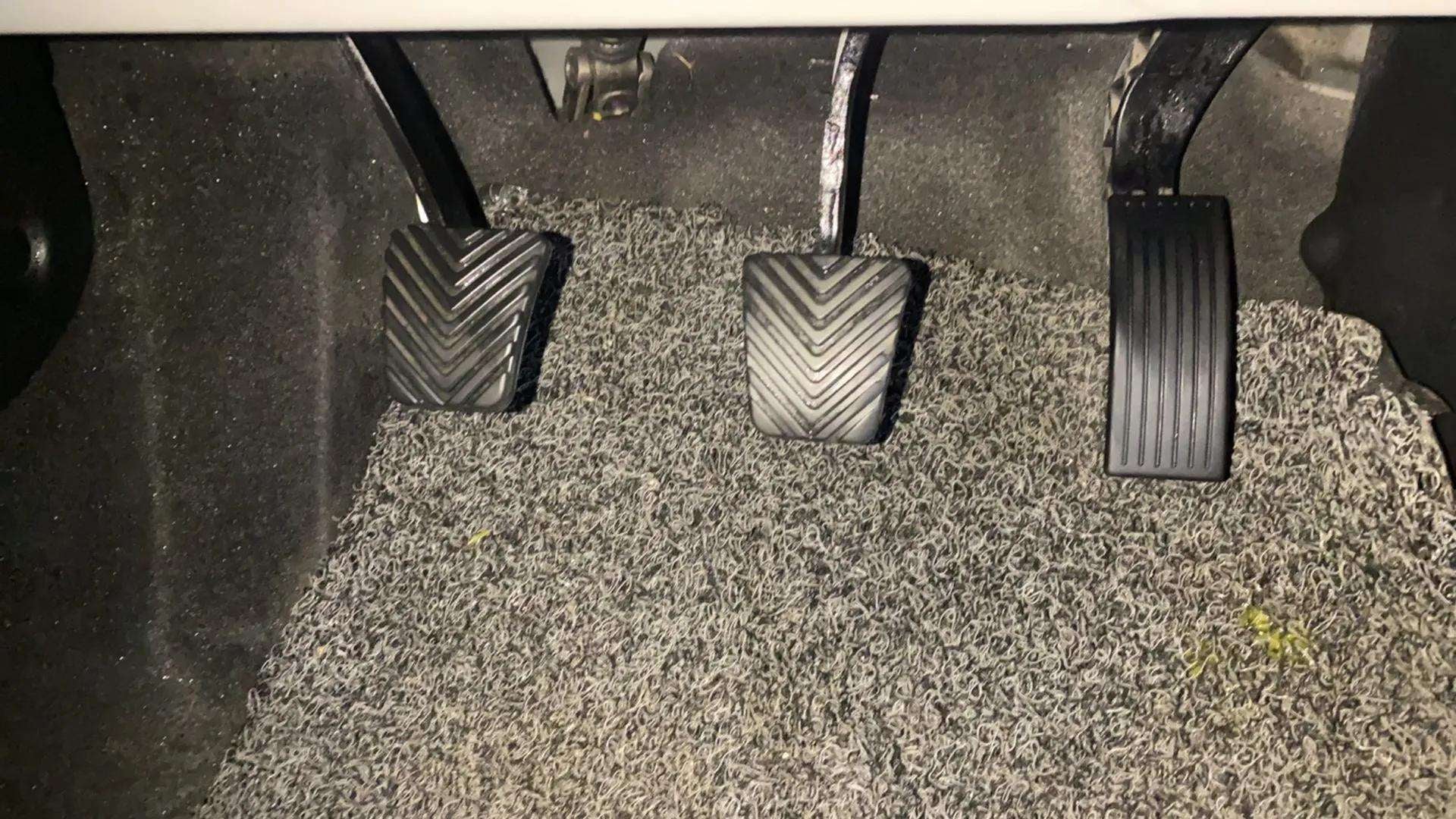 Pedals area of a Hyundai Venue