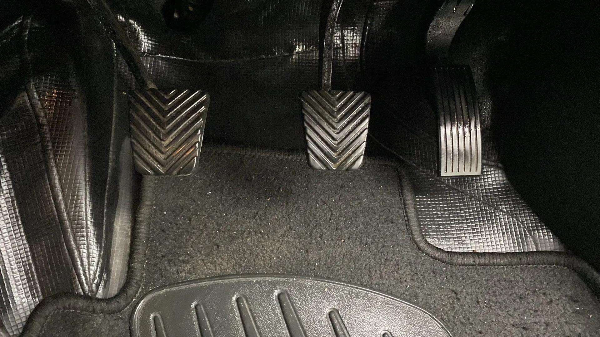 Foot pedal area of a Hyundai Venue