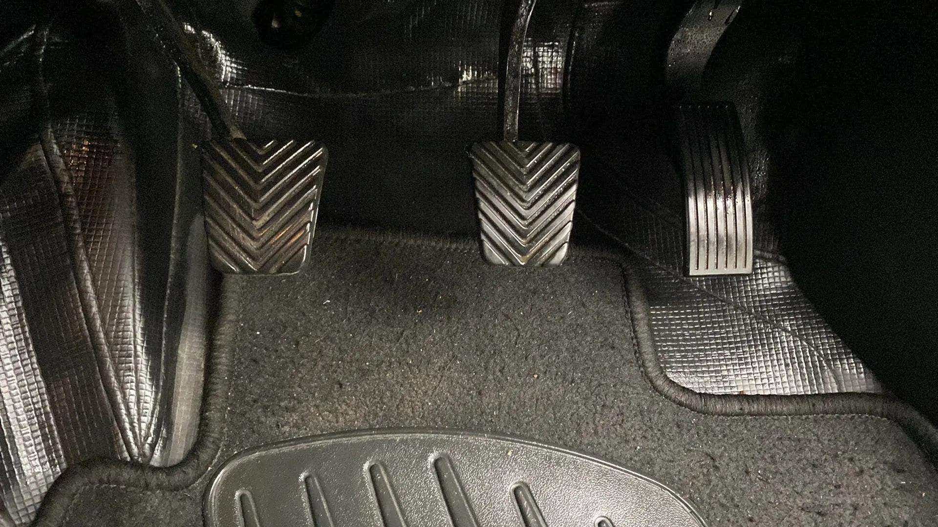 Foot pedal area of a Hyundai Venue