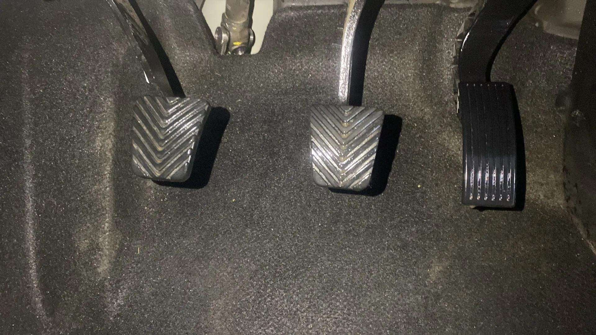 Pedals area of a Hyundai Venue