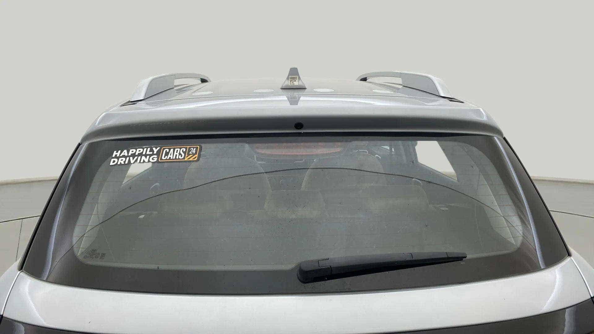 Rear view of a Hyundai Venue