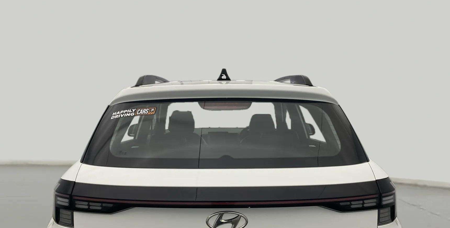 Rear view of a Hyundai Venue